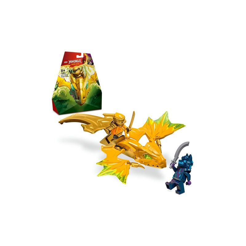 O ATAQUE DO DRAGAO EM ASCENCAO DO ARIN - LEGO NINJAGO 71803