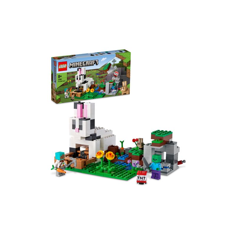THE RABBIT RANCH - LEGO MINECRAFT 21181