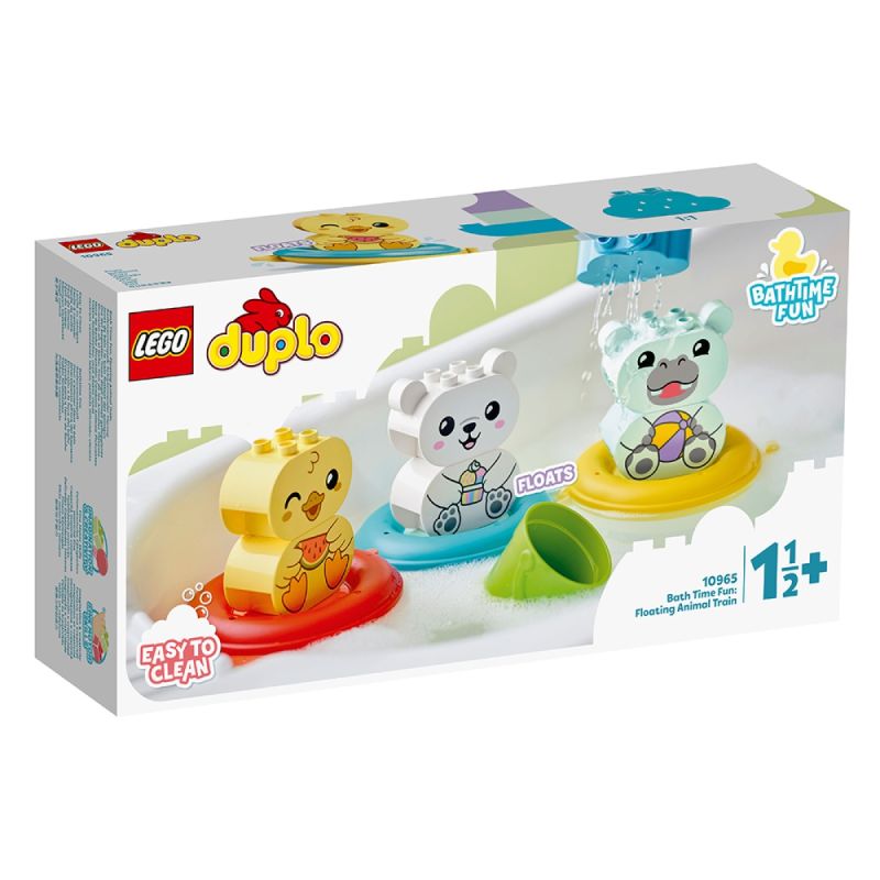 HORA DO BANHO: COMBOIO DOS ANIMAIS FLUTUANTES LEGO DUPLO 10965