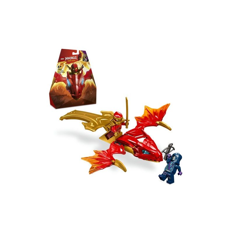 O ATAQUE DO DRAGAO EM ASCENCAO DO KAI - LEGO NINJAGO 71801