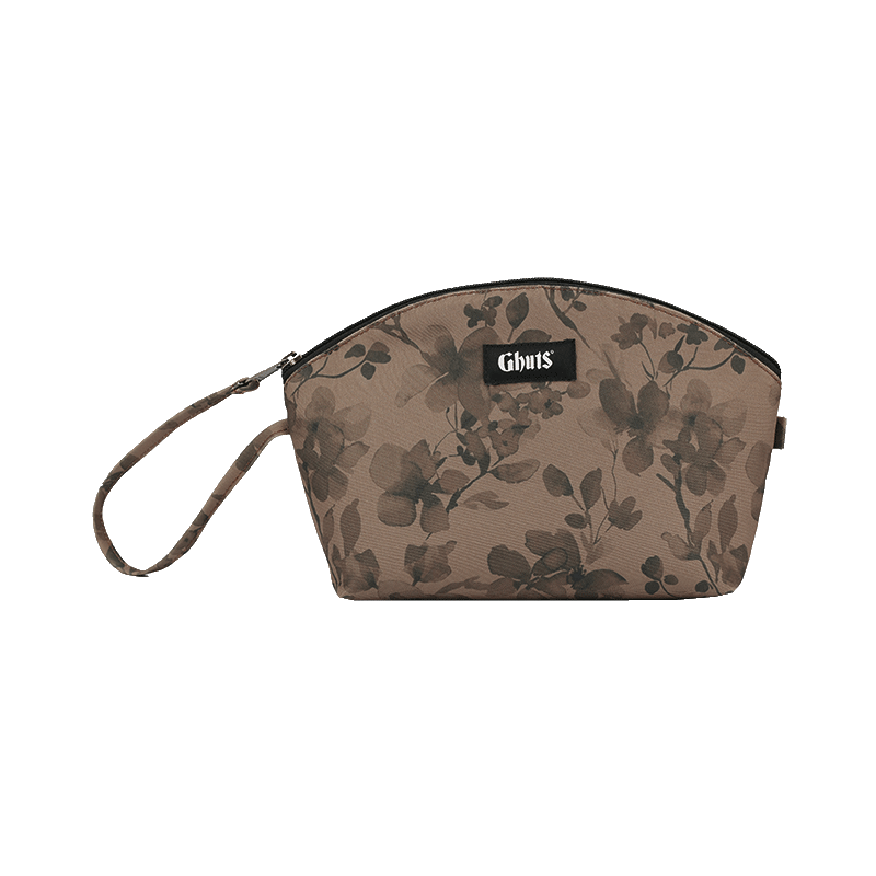 NECESSAIRE GV189 FLORAL TAUPE GHUTS