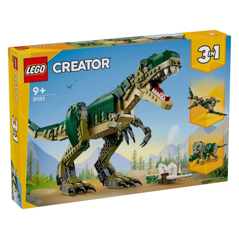 3-IN-1 T-REX LEGO CREATOR 31151