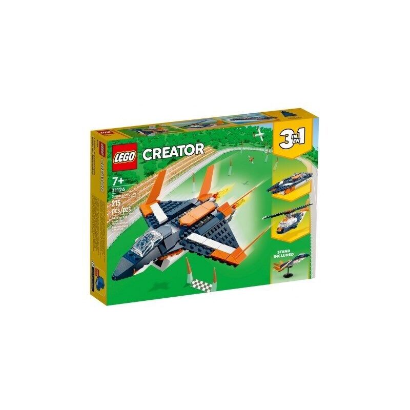 JATO SUPERSONICO LEGO CREATOR 31126