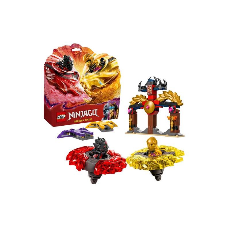 PACK DE BATALHA SPINJITZU DO DRAGAO LEGO NINJAGO 71826