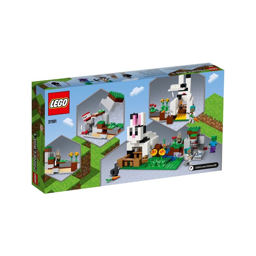 THE RABBIT RANCH - LEGO MINECRAFT 21181