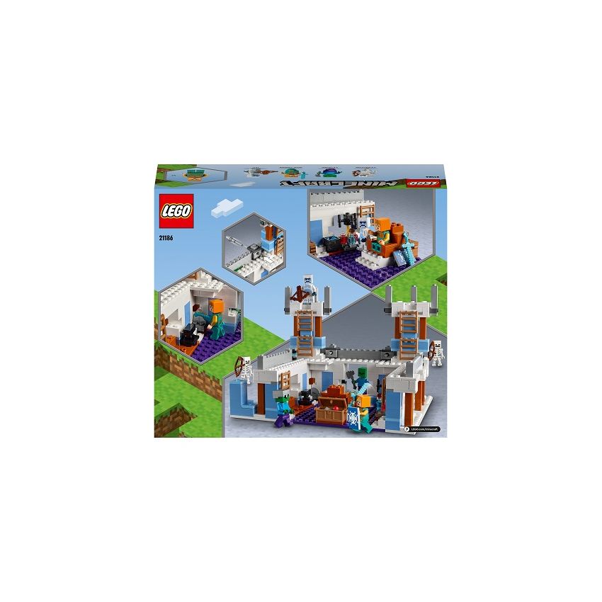 CASTELO DE GELO 21186 LEGO MINECRAFT