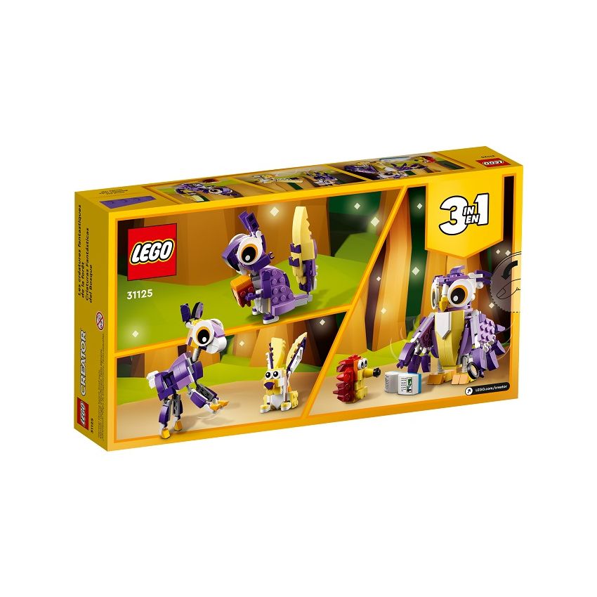 CRIATURAS IMAGINARIAS DA FLORESTA LEGO CREATOR 31125