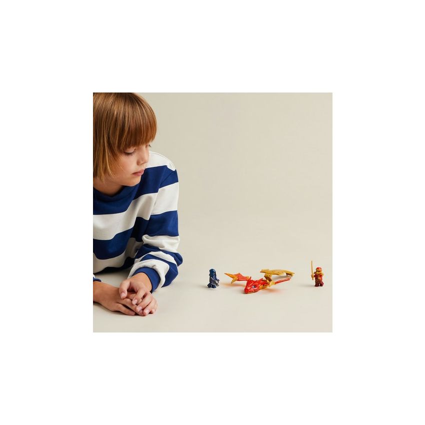 O ATAQUE DO DRAGAO EM ASCENCAO DO KAI - LEGO NINJAGO 71801