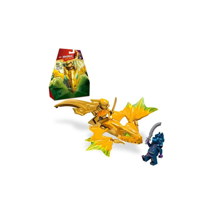 O ATAQUE DO DRAGAO EM ASCENCAO DO ARIN - LEGO NINJAGO 71803