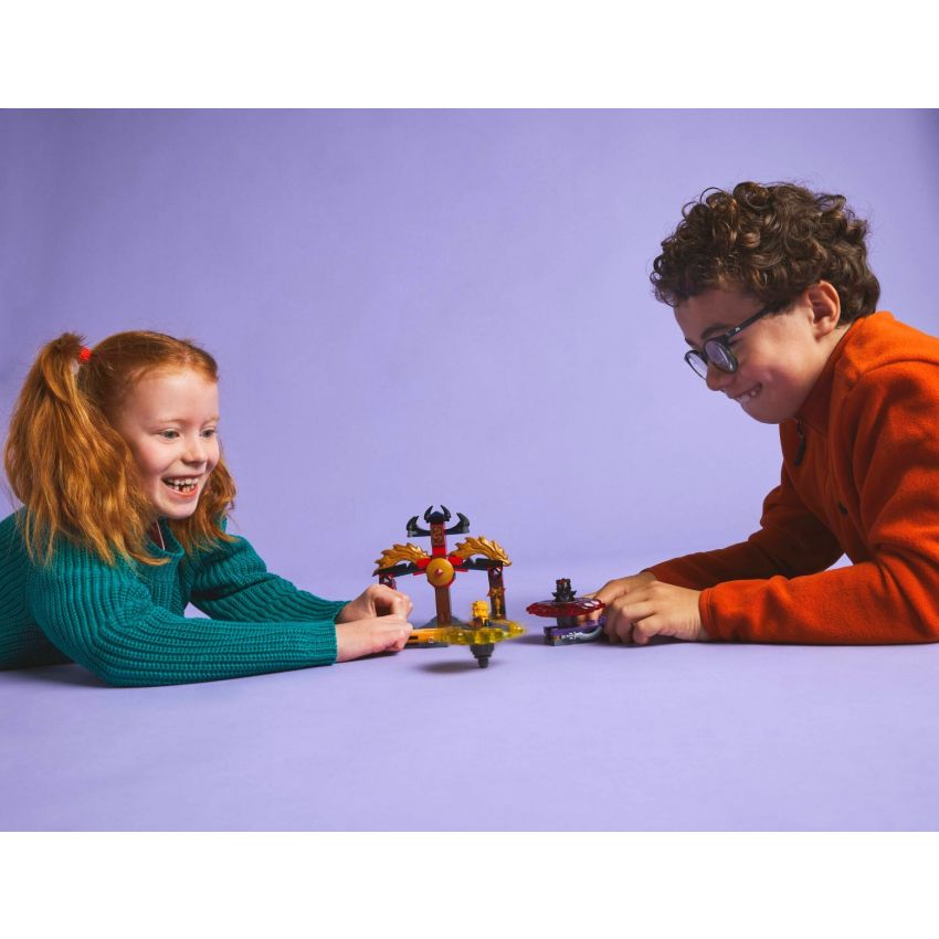 PACK DE BATALHA SPINJITZU DO DRAGAO LEGO NINJAGO 71826