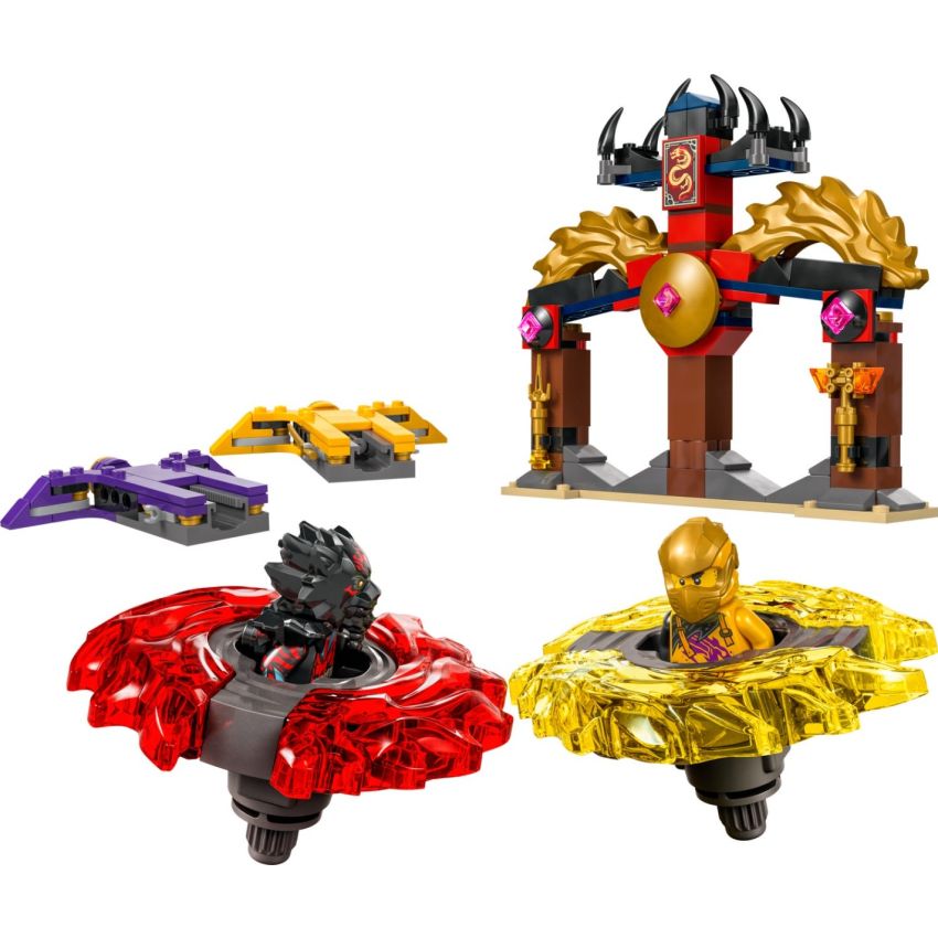 PACK DE BATALHA SPINJITZU DO DRAGAO LEGO NINJAGO 71826