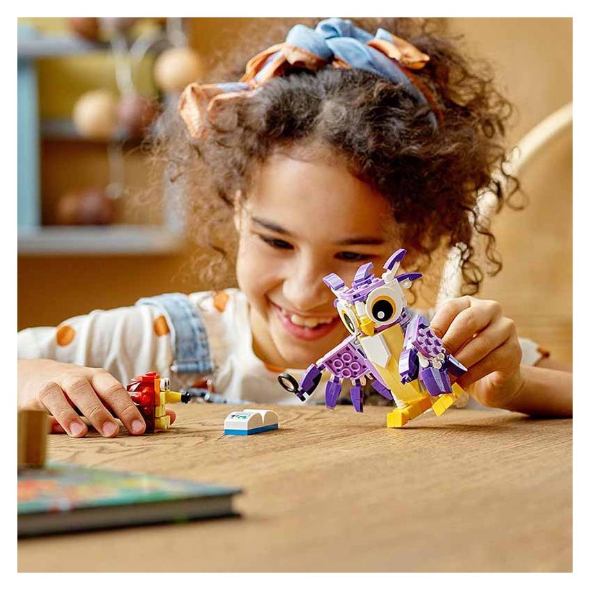 CRIATURAS IMAGINARIAS DA FLORESTA LEGO CREATOR 31125