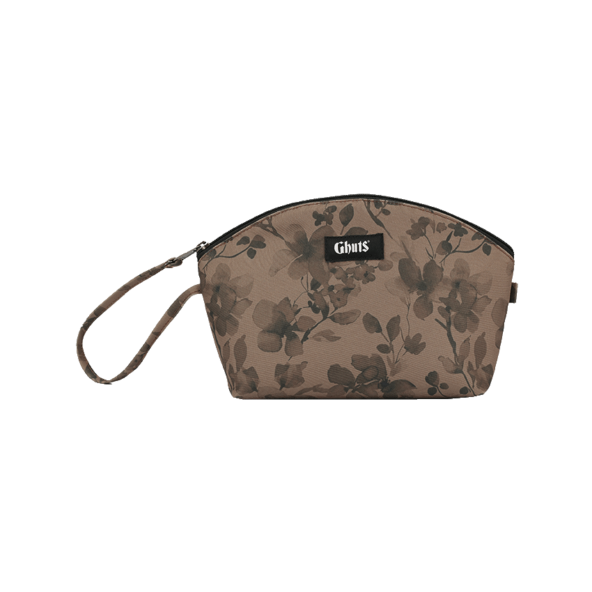 NECESSAIRE GV189 FLORAL TAUPE GHUTS