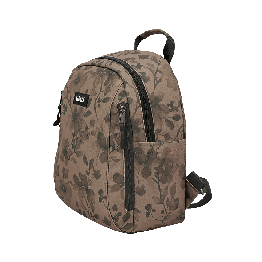 MOCHILA CASUAL GV231 FLORAL TAUPE GHUTS