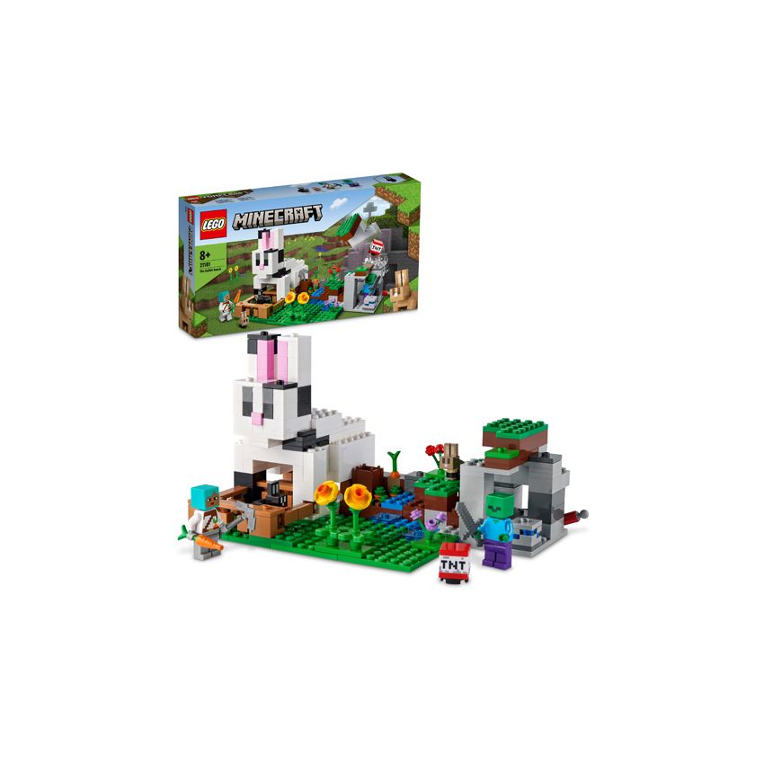 THE RABBIT RANCH - LEGO MINECRAFT 21181