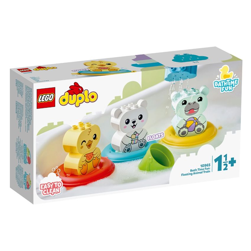 HORA DO BANHO: COMBOIO DOS ANIMAIS FLUTUANTES LEGO DUPLO 10965
