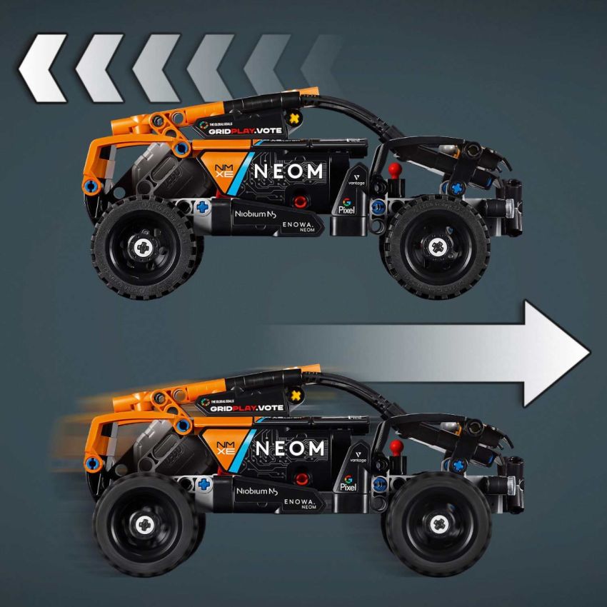 NEOM MCLAREN EXTREME E TEAM LEGO TECHNIC 42166