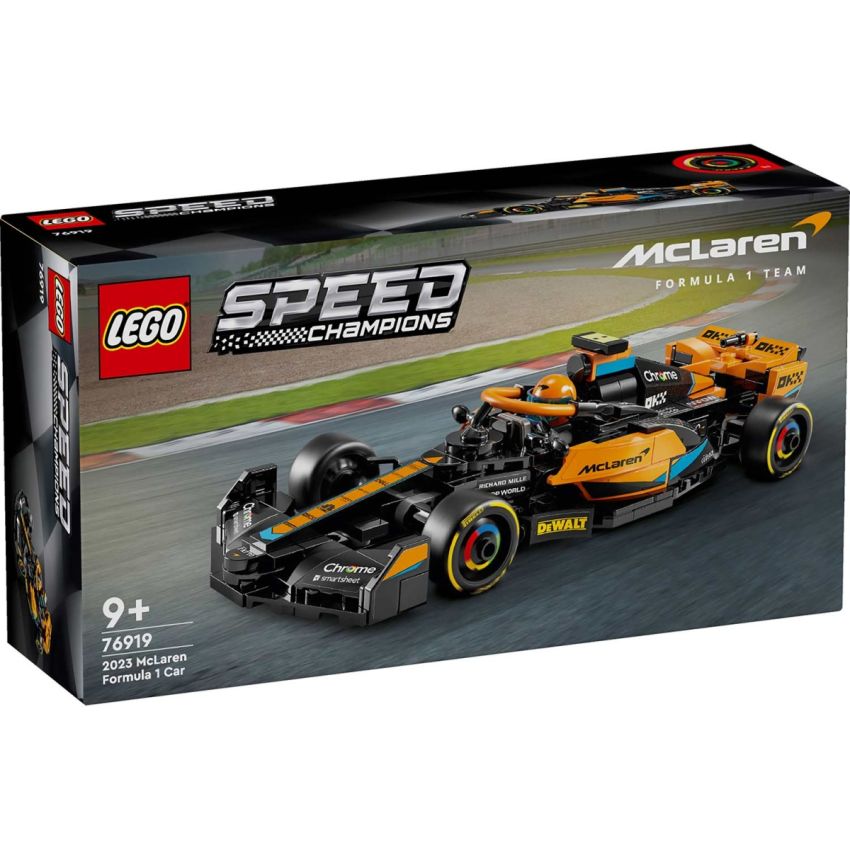 CARRO CORRIDA FORMULA 1 2023 MCLAREN LEGO SPEED CHAMPIONS 76919