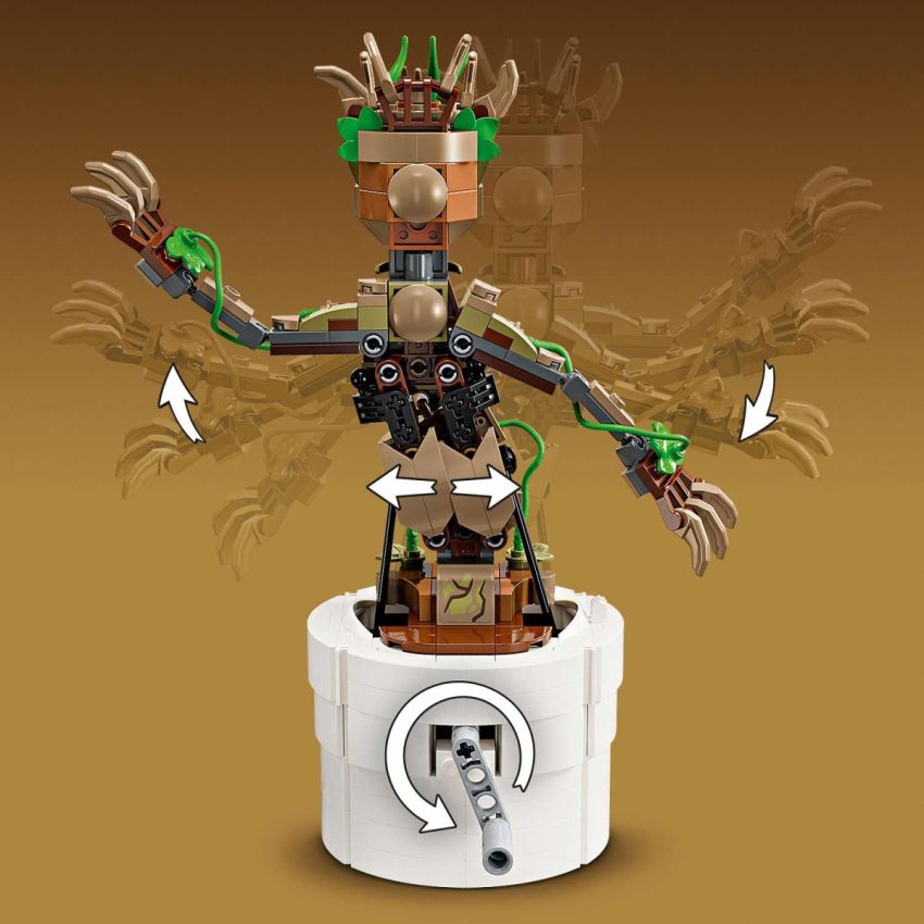 GROOT DANCANTE LEGO MARVEL 76297