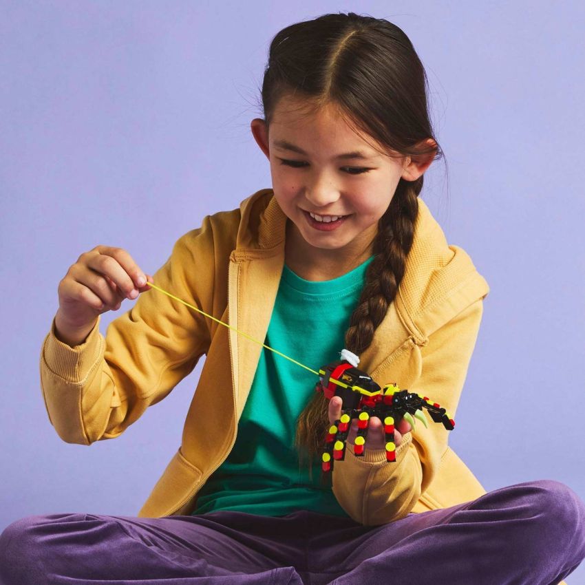 ANIMAIS SELVAGENS 3-IN-1: A ARANHA SURPREENDENTE LEGO CREATOR 31159