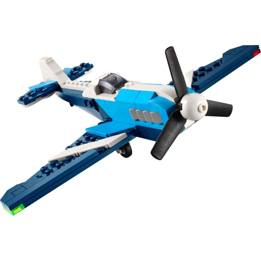 AERONAVE 3-IN1: AVIAO DE CORRIDA LEGO CREATOR 31160