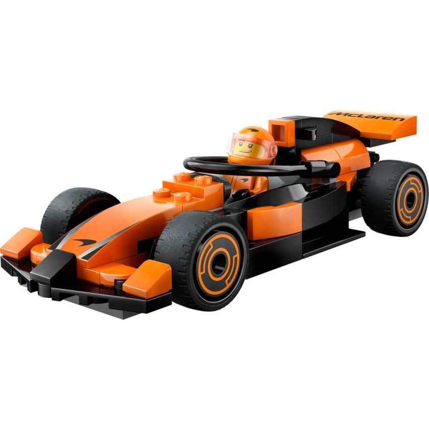 PILOTO F1 COM CARRO DE CORRIDA MCLAREN LEGO CITY 60442