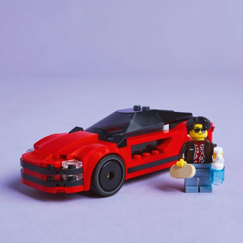 CARRO DESPORTIVO VERMELHO LEGO CITY 60448