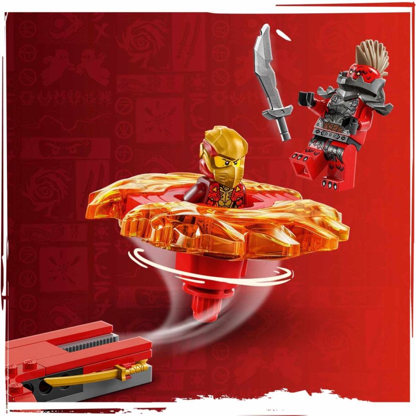 SPINNER DE SPINJITZU DO DRAGAO DA DO KAI LEGO NINJAGO 71823