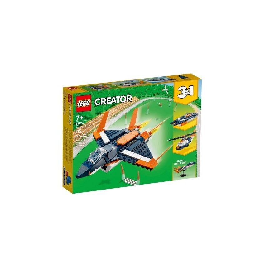 JATO SUPERSONICO LEGO CREATOR 31126