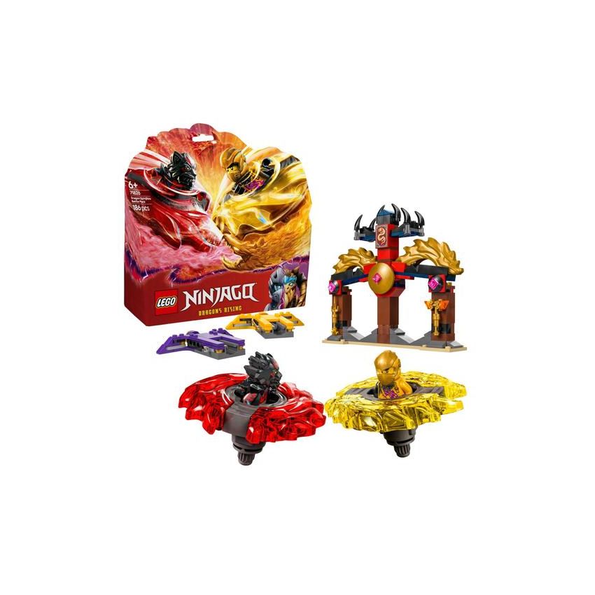 PACK DE BATALHA SPINJITZU DO DRAGAO LEGO NINJAGO 71826
